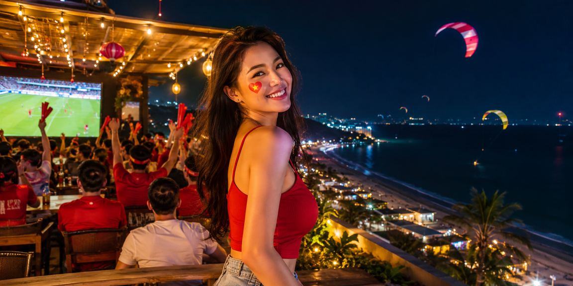Người hâm mộ thể thao tận hưởng không khí sôi động tại Mũi Né