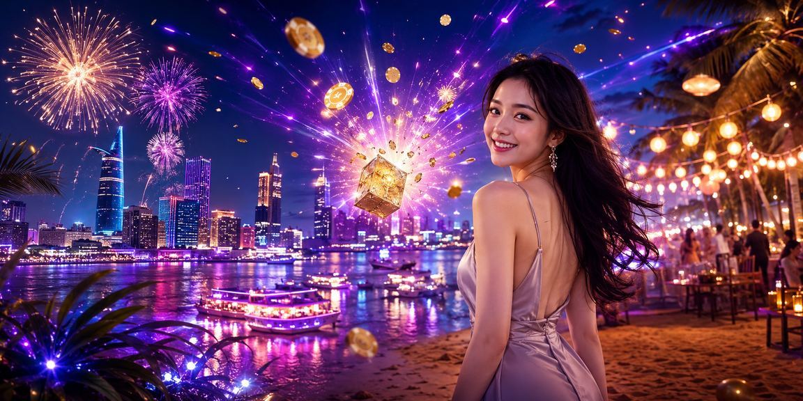 Cảnh đêm Sài Gòn với không khí cá cược sôi động tại ex7